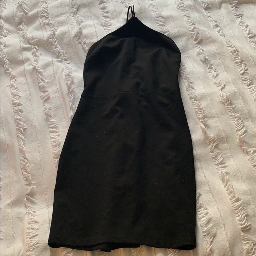 Bodycon Corset-Type Back Mini Dress